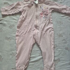 Charming Pink Footie for Kids